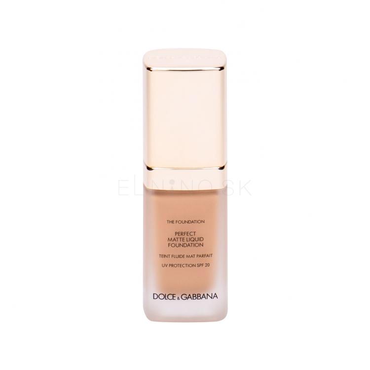 Dolce&amp;Gabbana Velvetskin Perfect Matte Fluid SPF20 Make-up pre ženy 30 ml Odtieň 144 Bronze tester