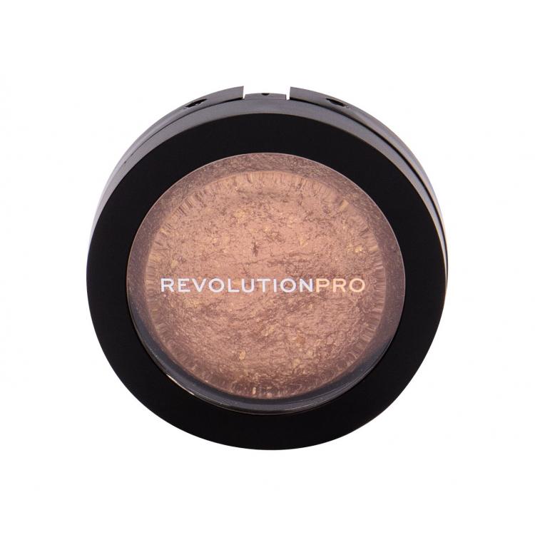 Makeup Revolution London Revolution PRO Skin Finish Rozjasňovač pre ženy 11 g Odtieň Golden Glare