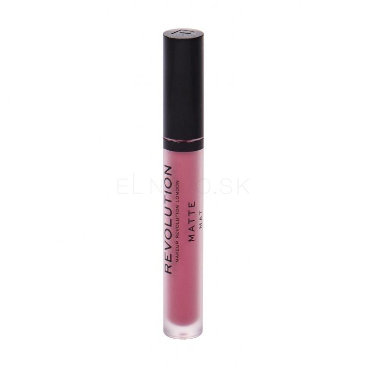 Makeup Revolution London Matte Rúž pre ženy 3 ml Odtieň 116 Dollhouse