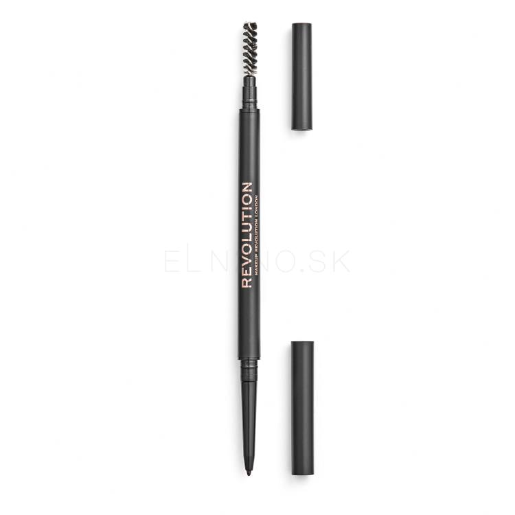 Makeup Revolution London Precise Brow Pencil Ceruzka na obočie pre ženy 0,05 g Odtieň Medium Brown