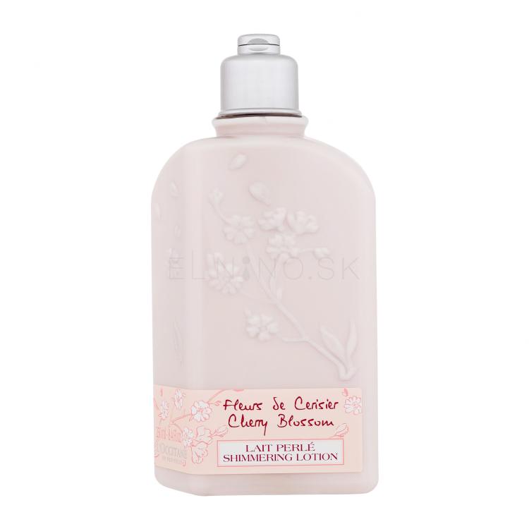 L&#039;Occitane Cherry Blossom Shimmering Lotion Telové mlieko pre ženy 250 ml