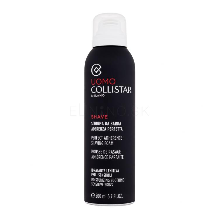 Collistar Uomo Perfect Adherence Shaving Foam Pena na holenie pre mužov 200 ml