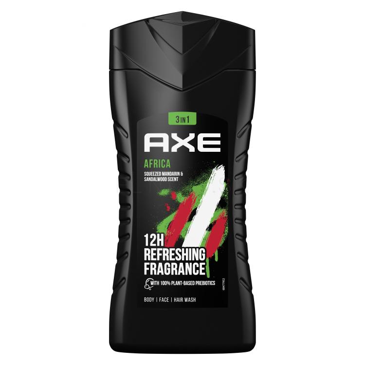 Axe Africa 3in1 Sprchovací gél pre mužov 250 ml