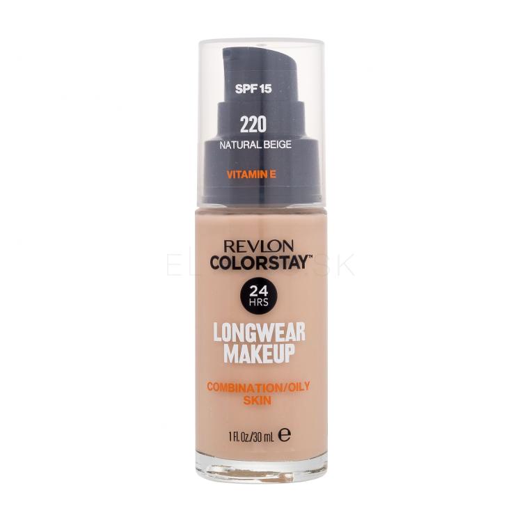 Revlon Colorstay Combination Oily Skin SPF15 Make-up pre ženy 30 ml Odtieň 220 Natural Beige