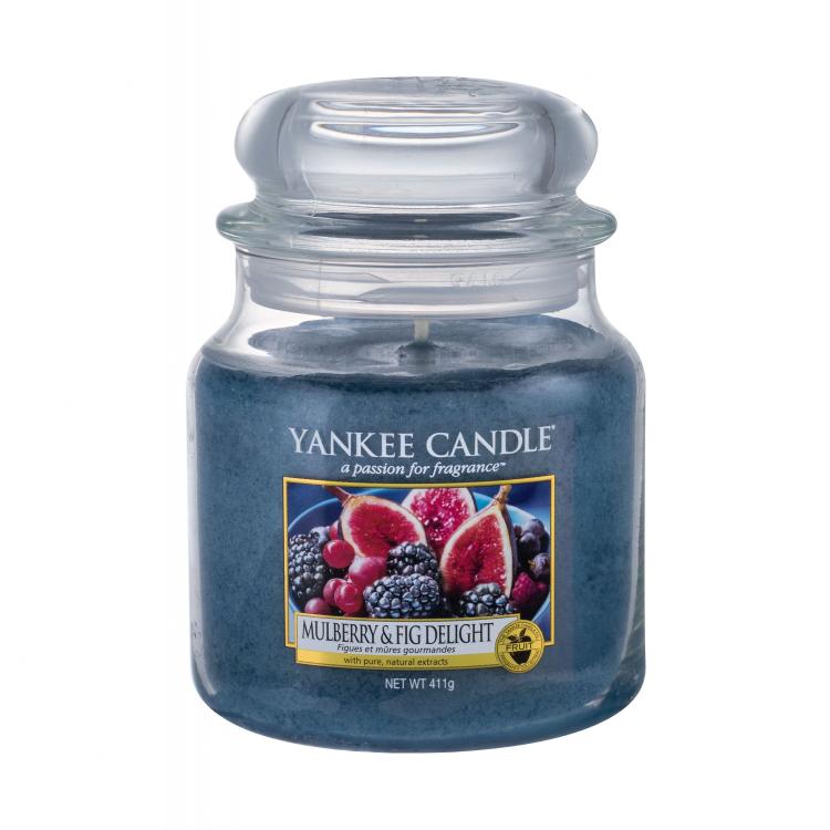 Yankee Candle Mulberry &amp; Fig Delight Vonná sviečka 411 g