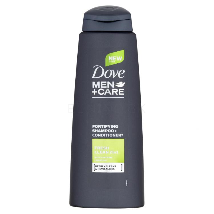 Dove Men + Care Fresh Clean 2in1 Šampón pre mužov 400 ml