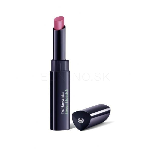 Dr. Hauschka Sheer Lipstick Rúž pre ženy 2 g Odtieň 02 Rosanna