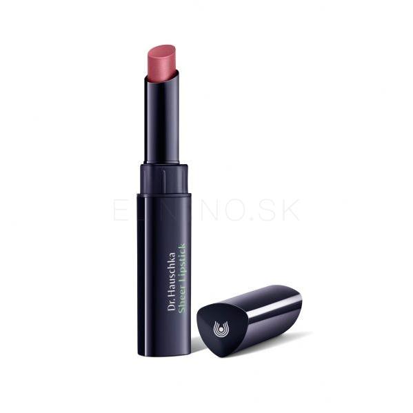 Dr. Hauschka Sheer Lipstick Rúž pre ženy 2 g Odtieň 01 Majalis