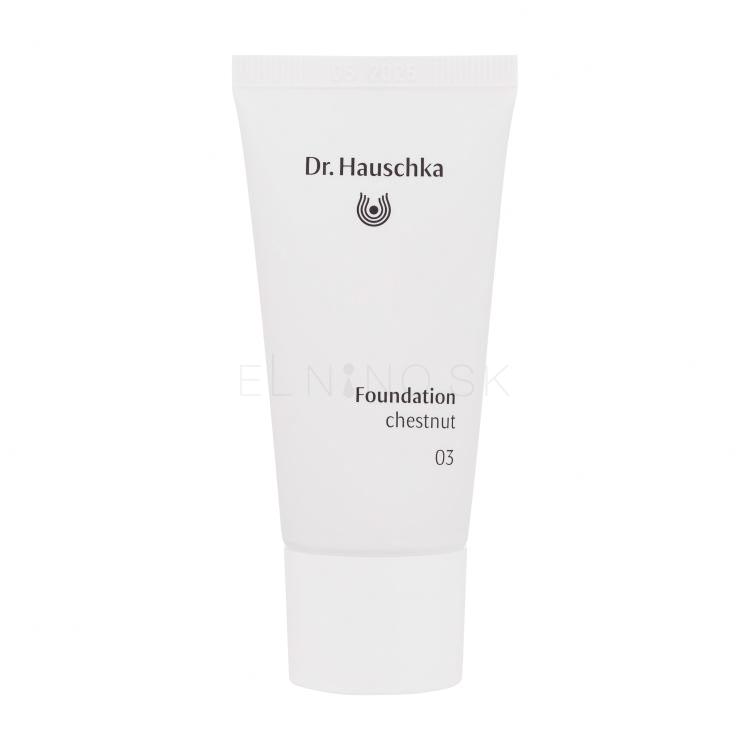 Dr. Hauschka Foundation Make-up pre ženy 30 ml Odtieň 03 Chestnut