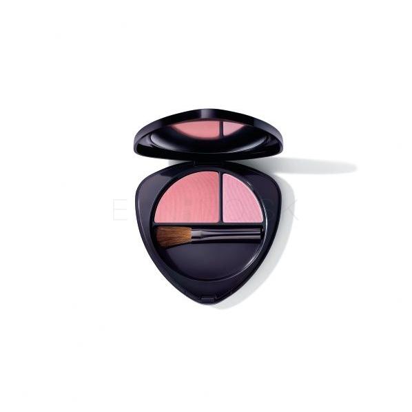 Dr. Hauschka Blush Duo Lícenka pre ženy 5,7 g Odtieň 02 Dewy Peach