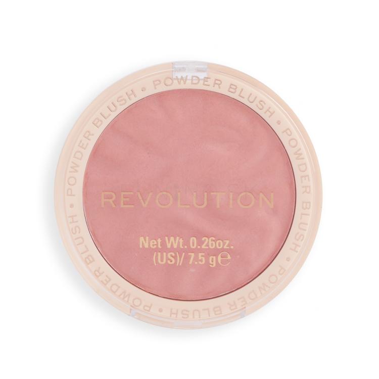 Makeup Revolution London Re-loaded Lícenka pre ženy 7,5 g Odtieň Rhubarb &amp; Custard