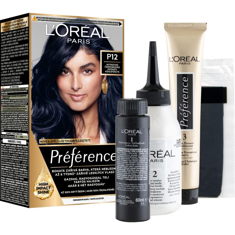 L&#039;Oréal Paris Préférence Farba na vlasy pre ženy 60 ml Odtieň P12 Seoul