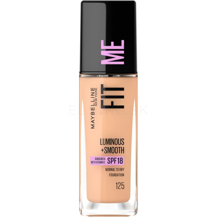 Maybelline Fit Me! SPF18 Make-up pre ženy 30 ml Odtieň 125 Nude Beige