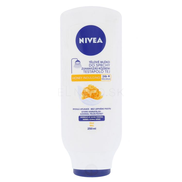 Nivea Shower Milk Honey Telové mlieko do sprchy pre ženy 250 ml