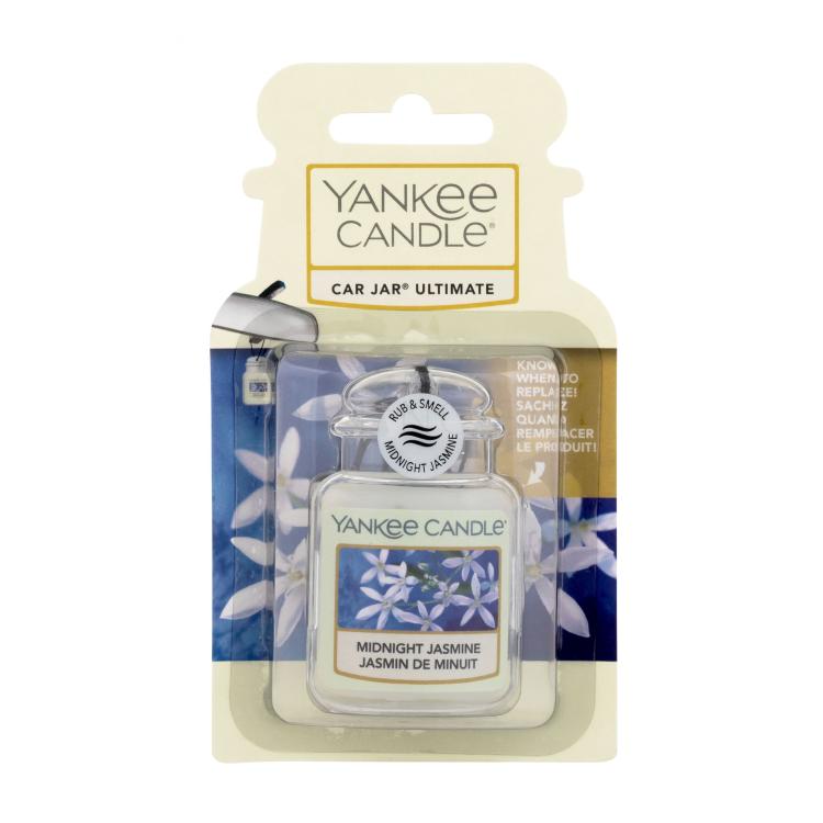 Yankee Candle Midnight Jasmine Car Jar Vôňa do auta 1 ks