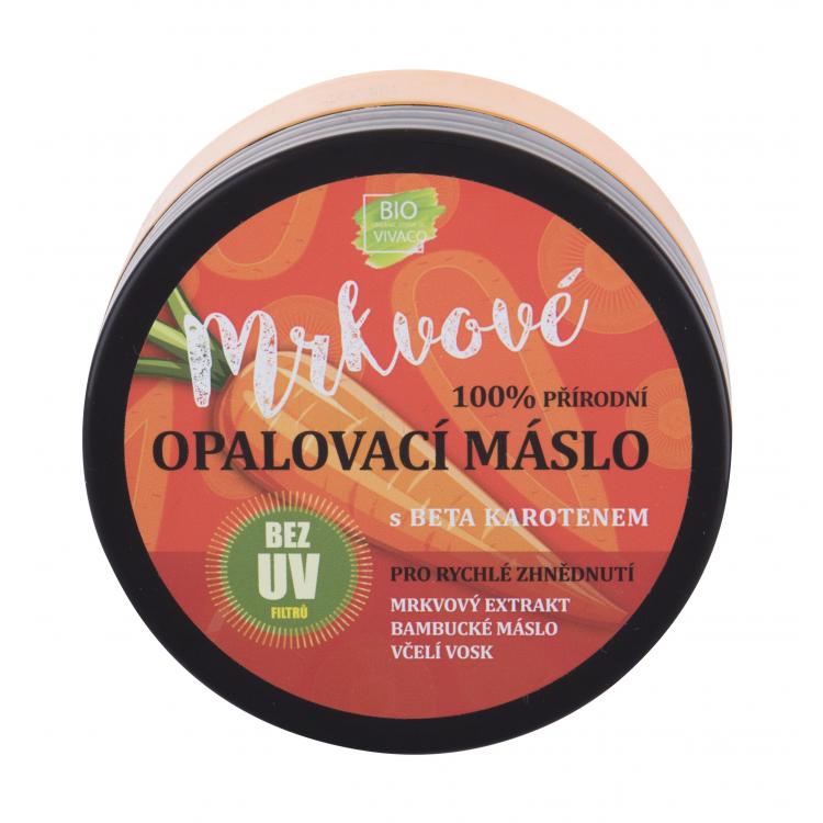 Vivaco Bio Carrot Tanning Butter Opaľovací prípravok na telo 150 ml