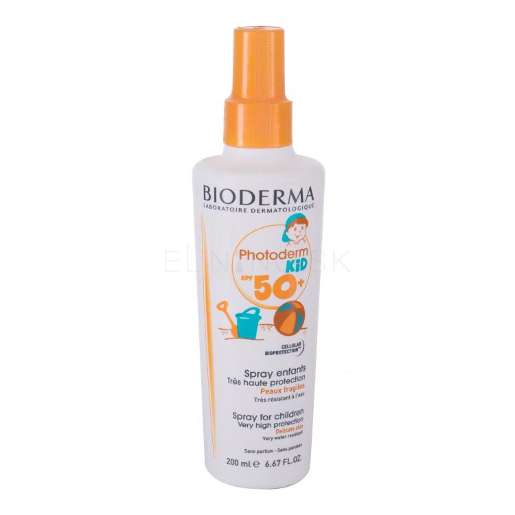 BIODERMA Photoderm Kid Spray SPF50+ Opaľovací prípravok na telo pre deti 200 ml