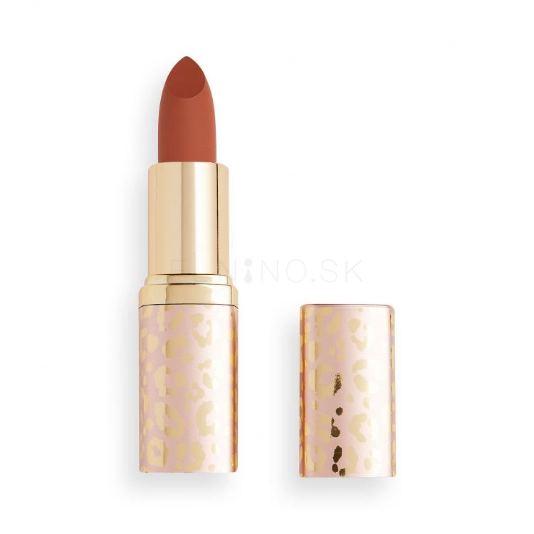 Revolution Pro New Neutral Satin Matte Lipstick Rúž pre ženy 3,2 g Odtieň Rumba