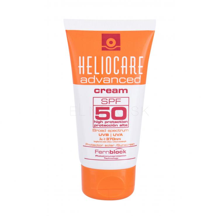 Heliocare Advanced Cream SPF50 Opaľovací prípravok na tvár 50 ml