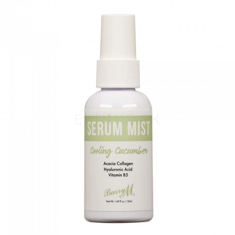 Barry M Serum Mist Cooling Cucumber Pleťová voda a sprej pre ženy 50 ml