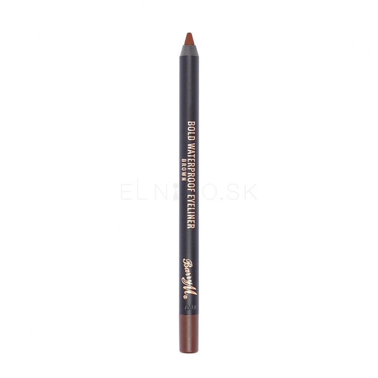 Barry M Bold Waterproof Eyeliner Ceruzka na oči pre ženy 1,2 g Odtieň Brown