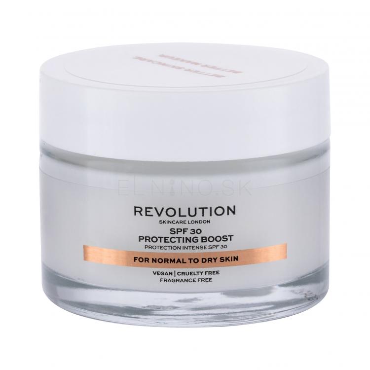 Revolution Skincare Moisture Cream Normal to Dry Skin SPF30 Denný pleťový krém pre ženy 50 ml