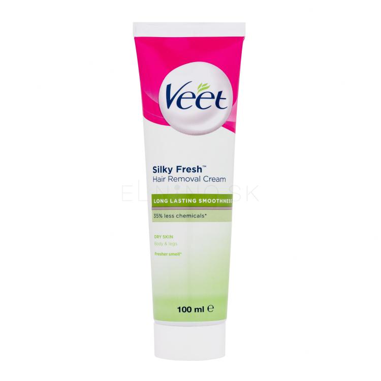 Veet Silky Fresh Dry Skin Depilačný prípravok pre ženy 100 ml