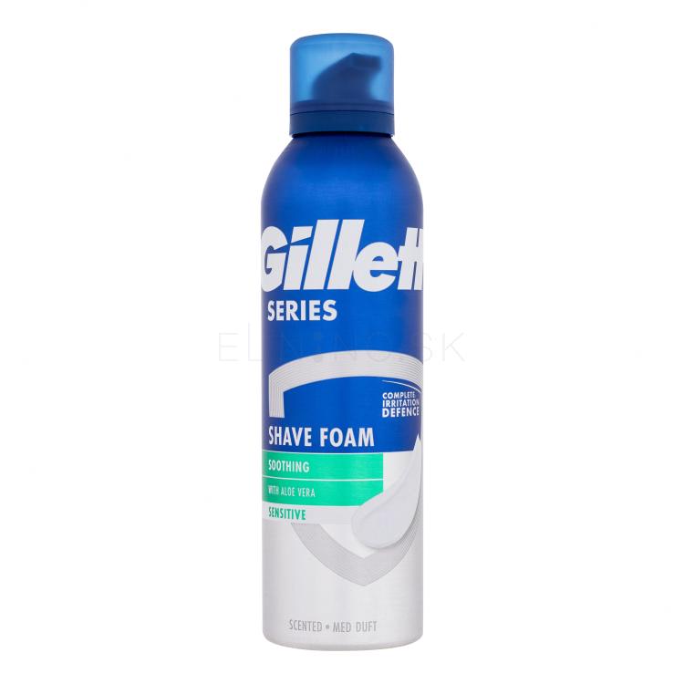 Gillette Series Sensitive Pena na holenie pre mužov 250 ml