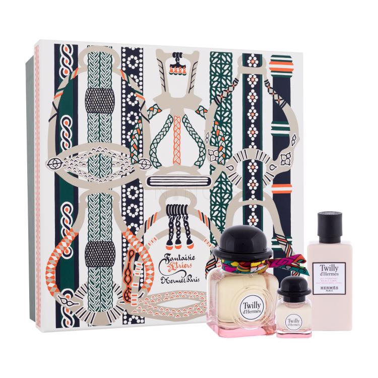 Hermes Twilly d´Hermès Darčeková kazeta parfumovaná voda 50 ml + telové mlieko 40 ml + parfumovaná voda 7,5 ml