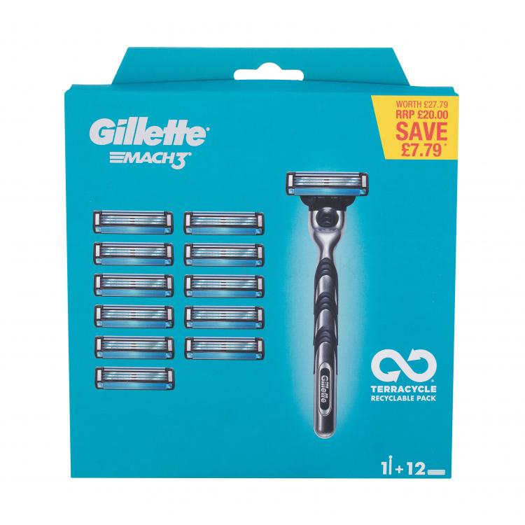 Gillette Mach3 Holiaci strojček pre mužov Set