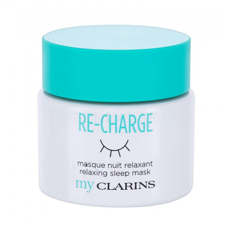 Clarins Re-Charge Relaxing Sleep Mask Pleťová maska pre ženy 50 ml tester