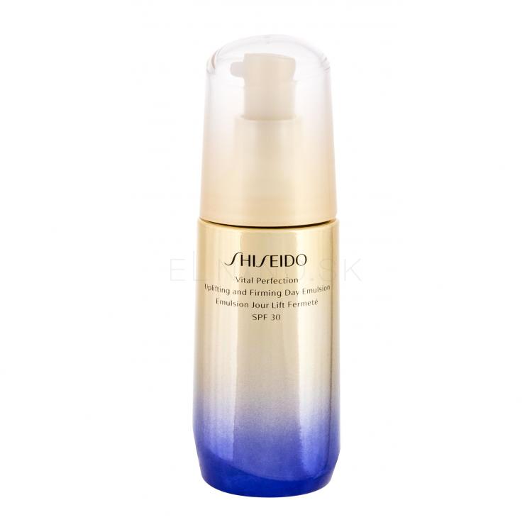 Shiseido Vital Perfection Uplifting And Firming Emulsion SPF30 Pleťové sérum pre ženy 75 ml tester