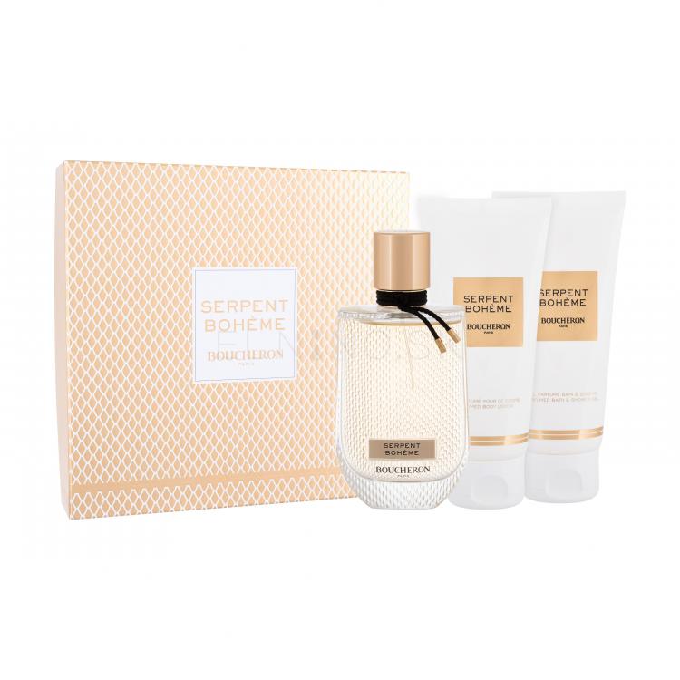 Boucheron Serpent Bohéme Darčeková kazeta parfumovaná voda 90 ml + sprchovací gél 100 ml + telové mlieko 100 ml