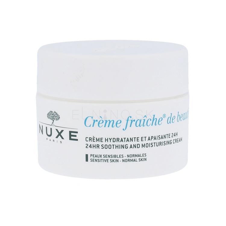 NUXE Creme Fraiche de Beauté 24HR Soothing and Moisturizing Denný pleťový krém pre ženy 50 ml