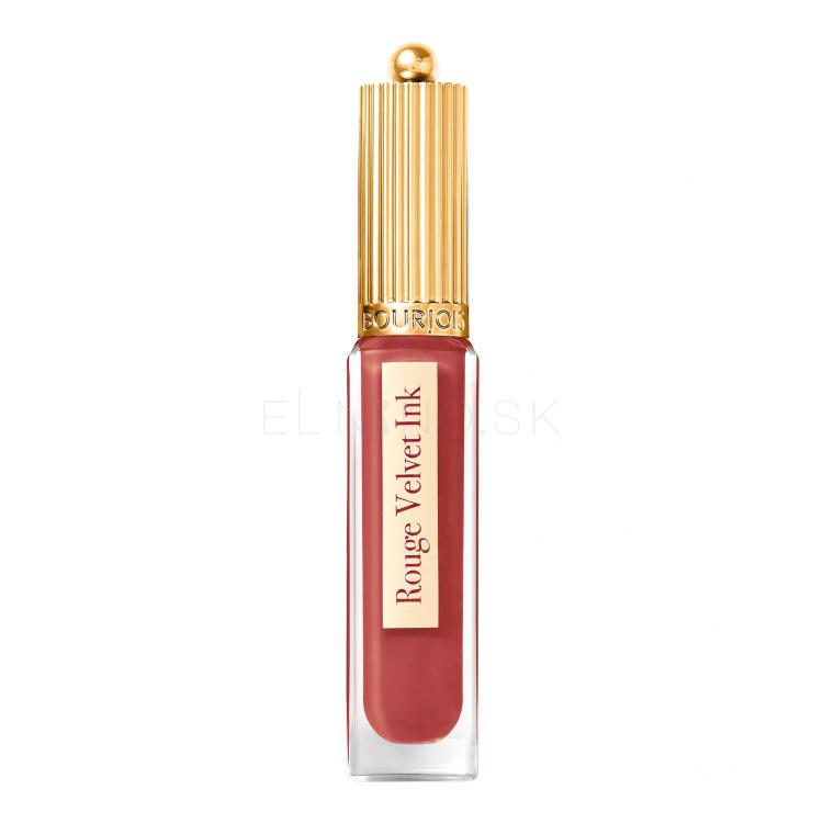 BOURJOIS Paris Rouge Velvet Ink Rúž pre ženy 3,5 ml Odtieň 06 Rose &amp; Merveille