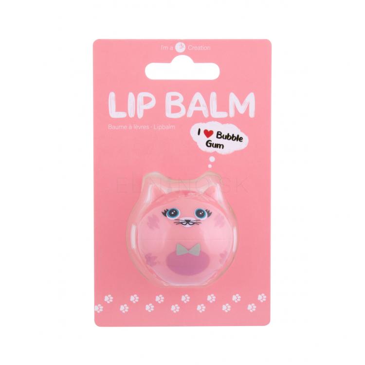 2K Cute Animals Lip Balm Bubble Gum Balzam na pery pre ženy 6 g