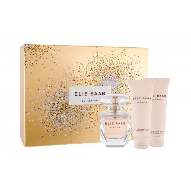 Elie Saab Le Parfum Darčeková kazeta parfumovaná voda 50 ml + telové mlieko 75 ml + sprchovací krém 75 ml