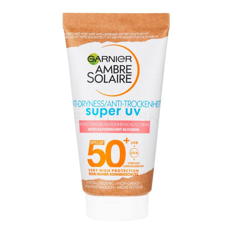 Garnier Ambre Solaire Sensitive Advanced SPF50+ Opaľovací prípravok na tvár 50 ml