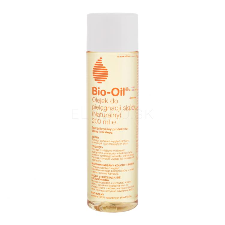 Bi-Oil Skincare Oil Natural Proti celulitíde a striám pre ženy 200 ml