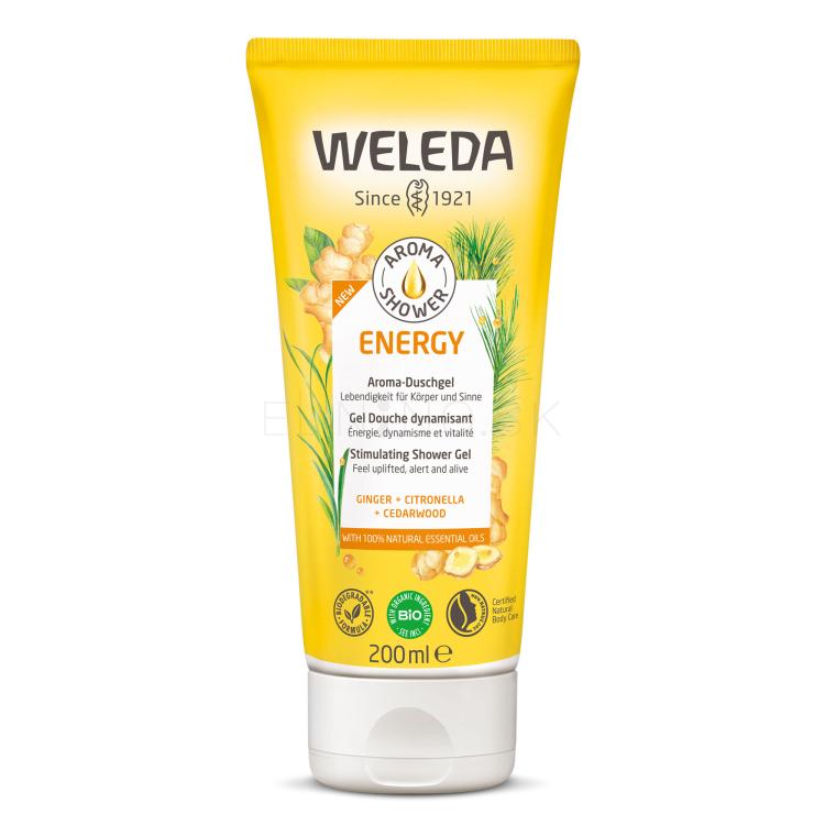 Weleda Aroma Shower Energy Sprchovací gél pre ženy 200 ml