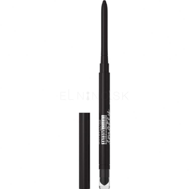 Maybelline Tattoo Liner Smokey Ceruzka na oči pre ženy 1,3 g Odtieň 010 Smokey Black