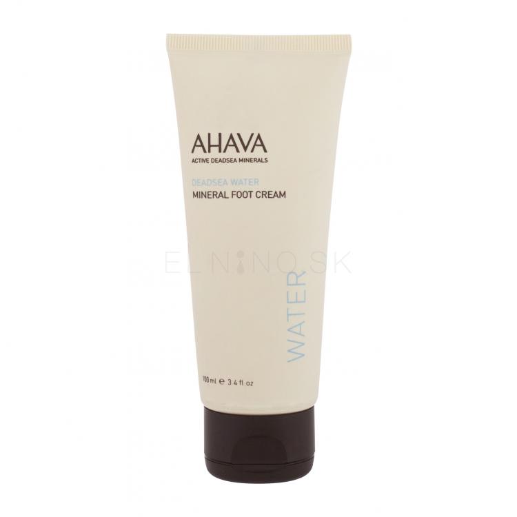 AHAVA Deadsea Water Krém na nohy pre ženy 100 ml tester