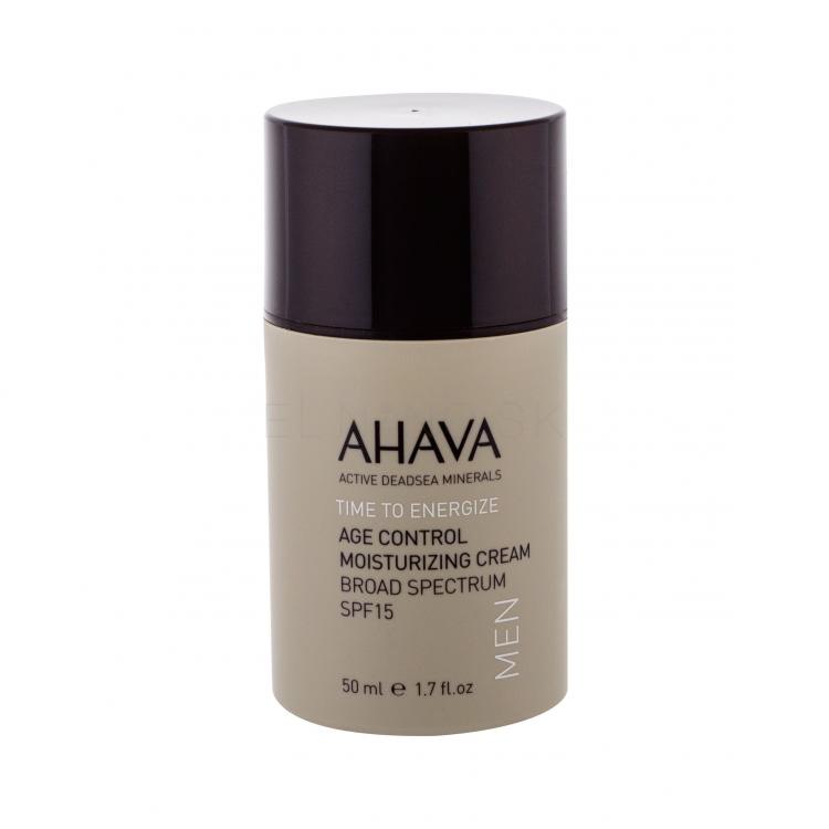 AHAVA Men Time To Energize SPF15 Denný pleťový krém pre mužov 50 ml tester