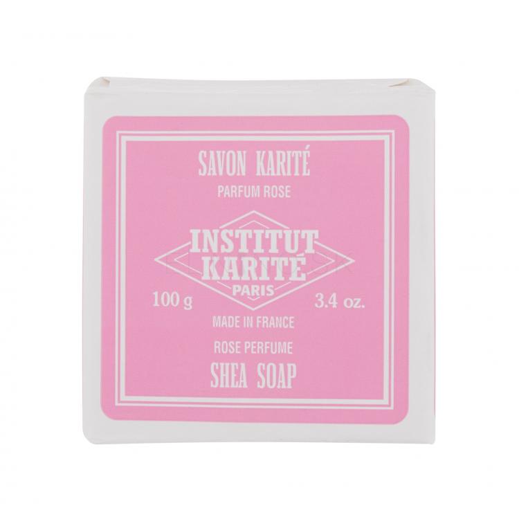 Institut Karité Shea Soap Rose Tuhé mydlo pre ženy 100 g