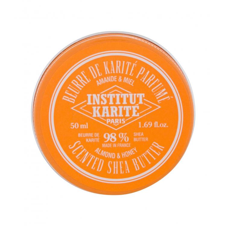 Institut Karité Scented Shea Butter Almond &amp; Honey Telové maslo pre ženy 50 ml