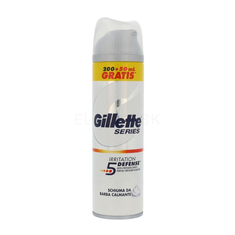 Gillette Series Irritation Defense Pena na holenie pre mužov 250 ml