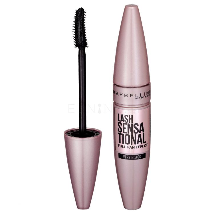 Maybelline Lash Sensational Špirála pre ženy 9,5 ml Odtieň Very Black