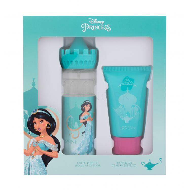 Disney Princess Jasmine Darčeková kazeta toaletná voda 100 ml + sprchovací gél 75 ml