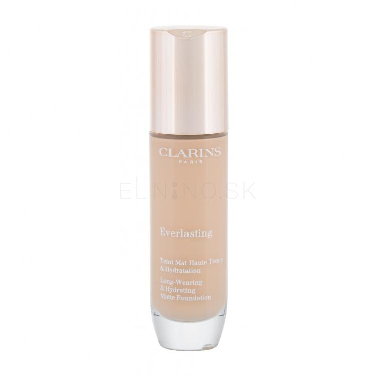 Clarins Everlasting Foundation Make-up pre ženy 30 ml Odtieň 105N Nude poškodená krabička