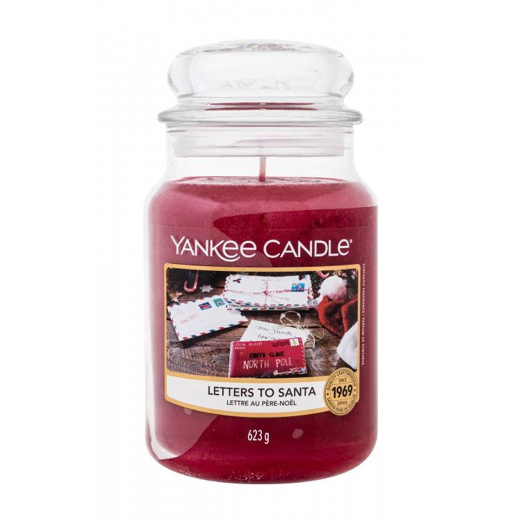 Yankee Candle Letters To Santa Vonná sviečka 623 g